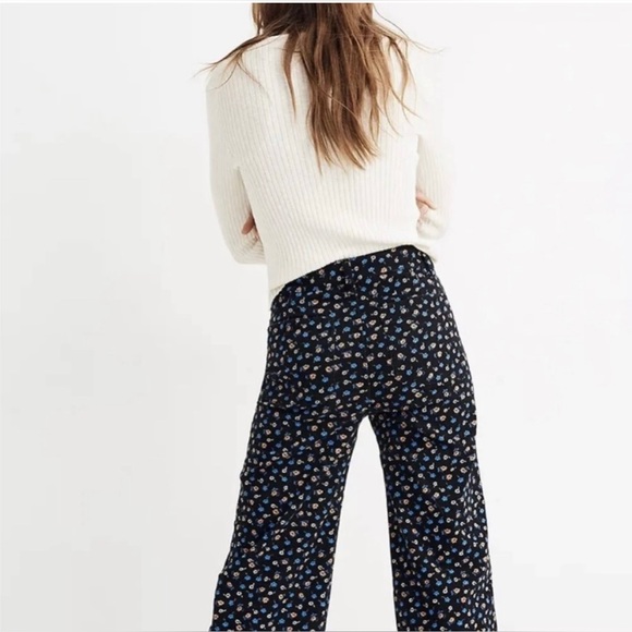 MADEWELL  Emmett
Wide Leg Crop
Pants Floral 23 - Picture 3 of 9